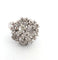 Bague 53 Bague en or blanc avec diamants 58 Facettes