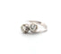 Bague 53 Bague en or blanc avec diamants 58 Facettes