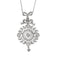 Collier Collier en or blanc et diamants 58 Facettes GU290-1
