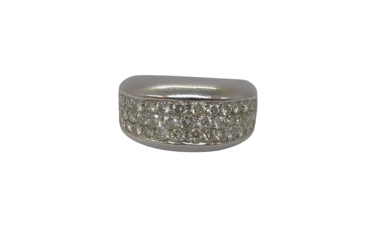 Bague 53 Bague or et diamants 1 ct 58 Facettes