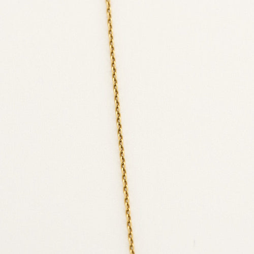 Fin collier et pendentif émeraude