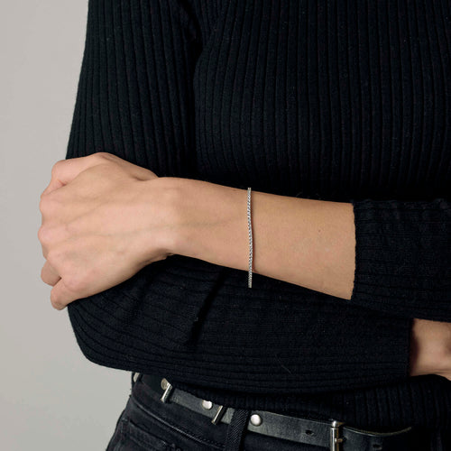 Bracelet rivière de diamants