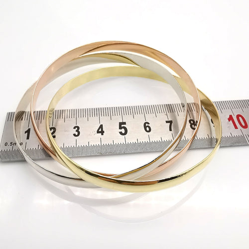 Bracelet tricolore 18 carats