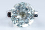 Bague 52 Bague Or blanc 12.69ct Aigue-marine 58 Facettes BGDTSOC379-107
