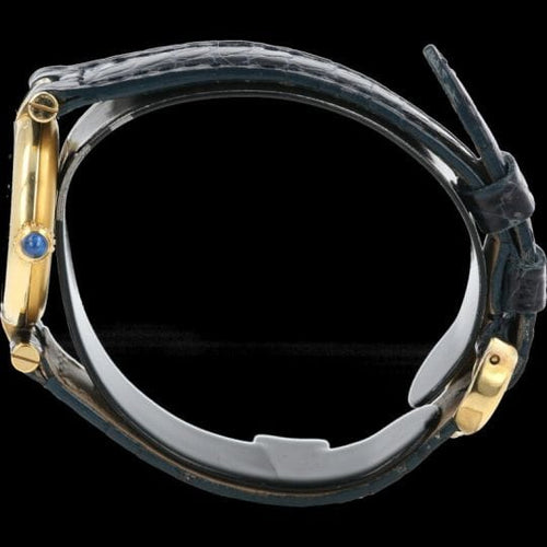 Montre Cartier Montre Must De Cartier Vermeil 58 Facettes MT41232