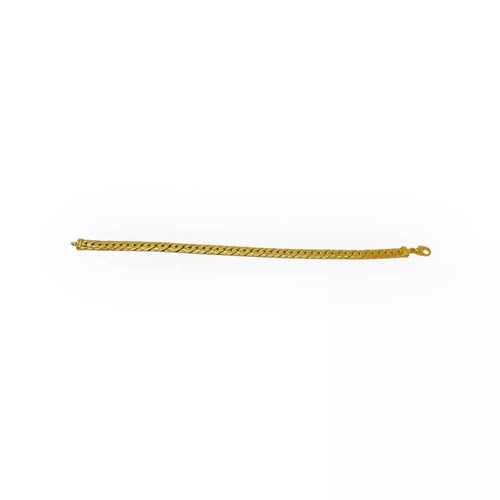 Bracelet Bracelet or maille anglaise 58 Facettes 330075004