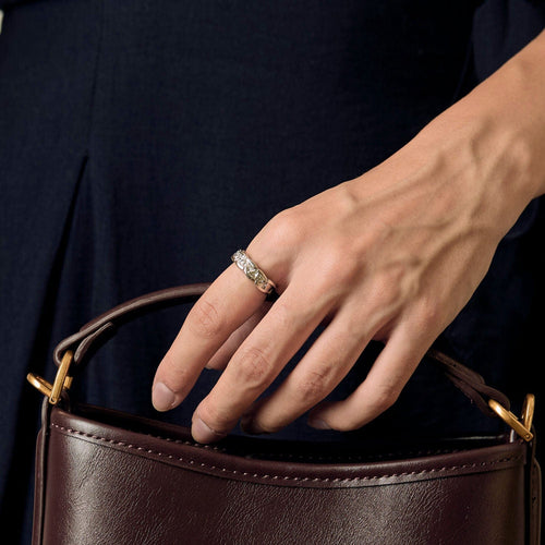 Bague 51 Bague en or blanc et diamants 58 Facettes CRE0100X6