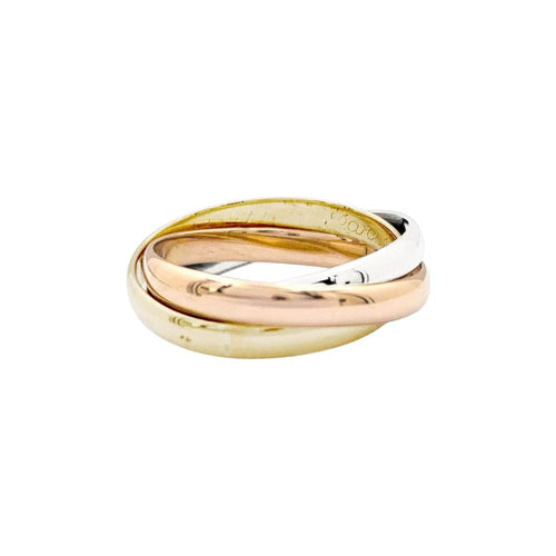Bague 46 Bague Cartier vintage, "Trinity", 3 ors. 58 Facettes 35293