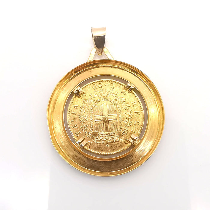 Pendentif Pendentif francs suisses 1863 58 Facettes