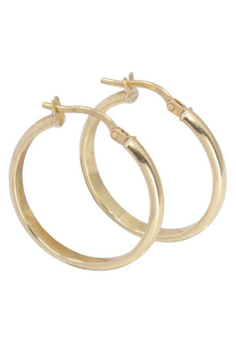 Boucles d'oreilles CRÉOLES MODERNES 58 Facettes 085951