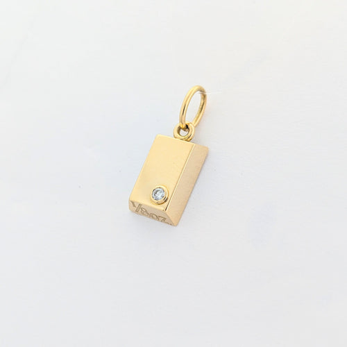 Collier Collier Cartier 1/8 oz en or jaune et diamant 58 Facettes 32036