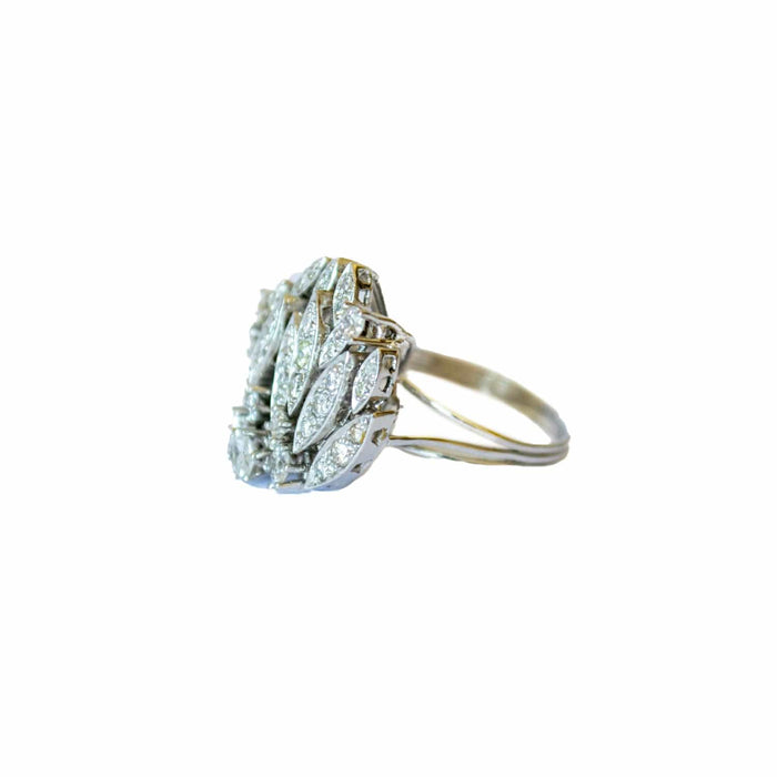 Bague 56.5 Bague en or avec diamants 58 Facettes Q142B(949)