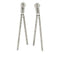 Boucles d'oreilles Boucles d'oreilles en or blanc avec diamants 0,81 ct 58 Facettes MG-200882/1