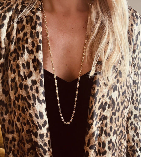 Collier CARTIER - Chaîne sautoir "Grain de café" en or jaune 58 Facettes