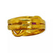 Bague 56 Bague double anneau or jaune empierrée 58 Facettes 330066220