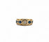 Bague 53 Bague en or jaune diamants et saphirs 58 Facettes