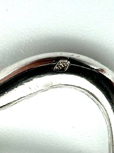 HERMES. Collection "Boucle sellier", bracelet vintage argent MM