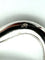 HERMES. Collection "Boucle sellier", bracelet vintage argent MM