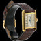 Montre Cartier Montre Tank Vermeil Must De Cartier Vermeil 58 Facettes MT43759