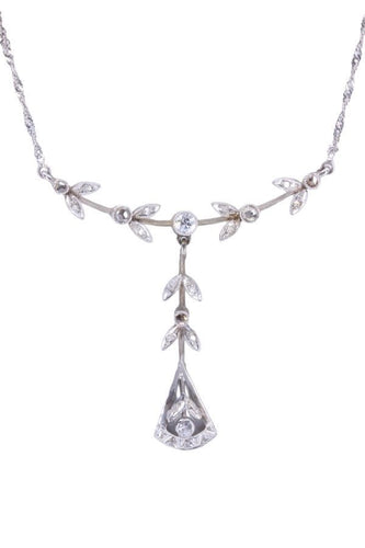 Collier COLLIER ART-NOUVEAU DIAMANTS 58 Facettes 087881