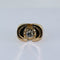 Bague Bague tank diamant ancien 58 Facettes