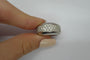 Bague 53 Bague or et diamants 1 ct 58 Facettes