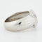 Bague 49 BAGUE ETOILE EN OR BLANC 18 CARATS 58 Facettes REF 3082/13
