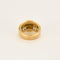 Bague 54 Bague en or jaune, blanc et diamants 58 Facettes DRE1471