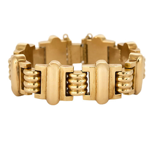 Bracelet Bracelet Tank en or rose 58 Facettes CHA1204