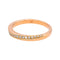 Bague 49 Bague Demi alliance Or rose Diamant 58 Facettes 4878365CN