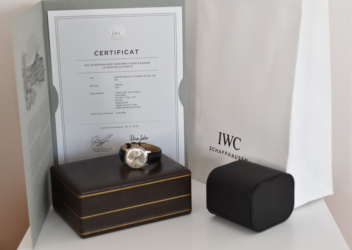 Montre IWC - Montre homme "Classic man", calibre 8531 Pellaton automatique, 1965 - révisée 58 Facettes IWC-100