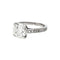 Bague 49 Bague platine avec diamant de 2,02 carats - Certificat HRD 58 Facettes 30455