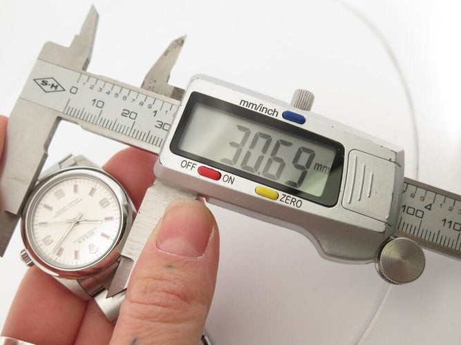 Montre montre ROLEX lady oyster perpetual 177200 31 mm acier palladie automatique 58 Facettes 265315