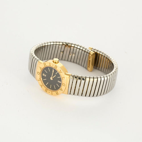 Montre BULGARI - Montre Tubogas - acier et or 58 Facettes