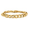 CARTIER x GEORGES LENFANT - BERGAME - Rare Bracelet en or jaune et diamants
