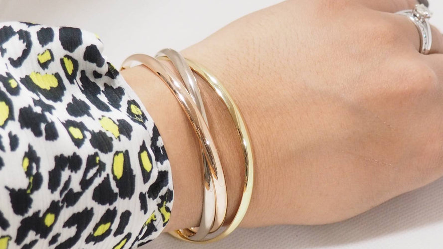 Bracelet Bracelet Cartier trois ors modèle Trinity 58 Facettes 31245