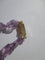 Collier Collier améthystes fermoir en or 58 Facettes