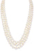 Collier collier de perles 3 rangs 58 Facettes 091081