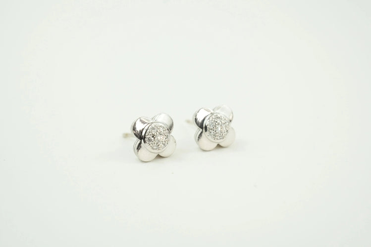 Boucles d'oreilles Mauboussin - Boucles d'oreilles Trop Chance or blanc 58 Facettes SQ6049318