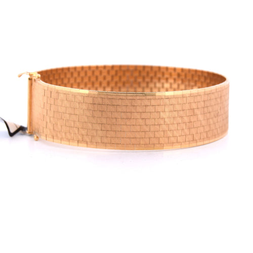 Bracelet Bracelet vintage en or jaune 58 Facettes