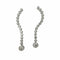 Boucles d'oreilles Boucles d'oreilles or blanc et diamants 2,2 ct 58 Facettes