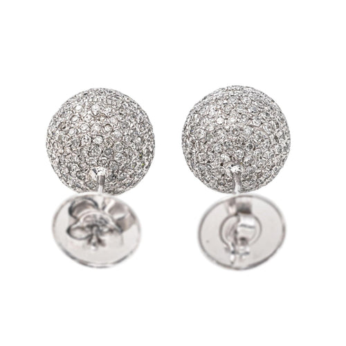 Boucles d'oreilles Boucles d'oreilles Or blanc Diamant 58 Facettes 4388291CN