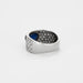 Bague Bague Saphir cabochon pavage Diamants 58 Facettes 1