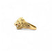 Bague 68 Bague lion en or jaune massif 58 Facettes