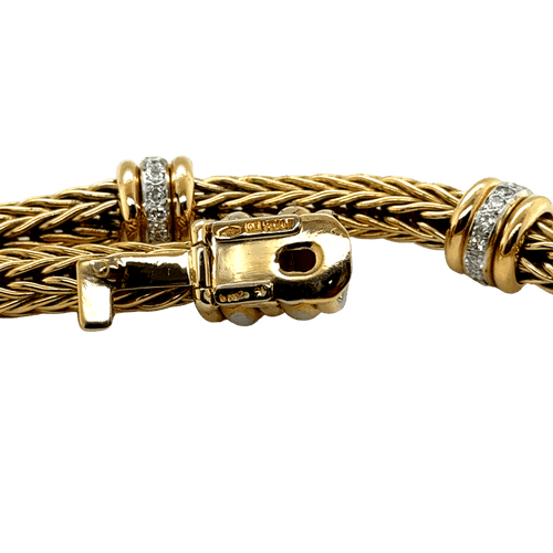 La pépita - Collier ras du cou Or jaune et Diamants 58 Facettes 1.0000397/1