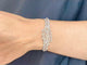 Bracelet Bracelet français or blanc et or rose, diamants naturels 58 Facettes