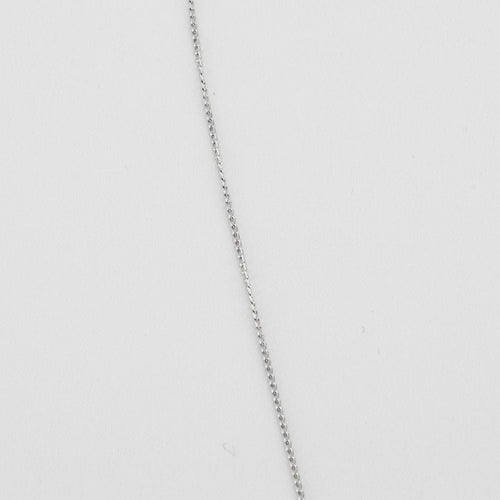 Collier Collier Solitaire Or Blanc et Diamant Poire 58 Facettes 240 748