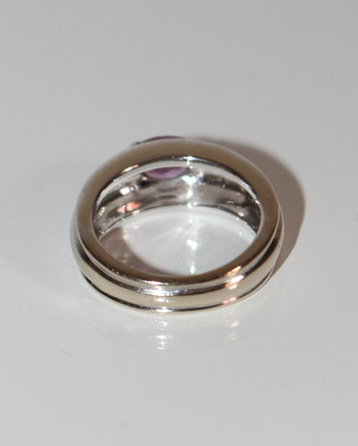 Bague 50 BOUCHERON - bague Axelle saphir rose 58 Facettes 042