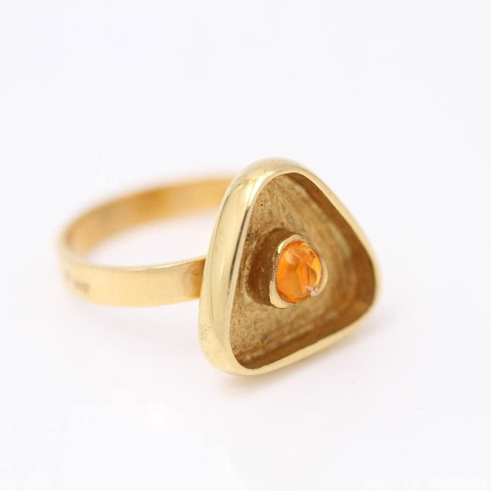 Bague 53 Bague Citrine Cabochons 58 Facettes D359543JC