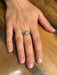 Bague 54 Bague platine et diamants 58 Facettes